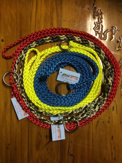 Dog Choker Lead - medium length 12mm